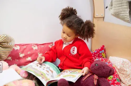 child reading